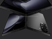 Render "Galaxy Z Fold6". (Źródło: OnLeaks x SmartPrix)