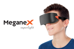 Shiftall zapowiada superlekki headset VR MeganeX z dwoma wyświetlaczami OLED 2560x2560 120 Hz. (Źródło: Shiftall)