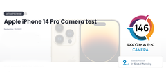 Pojawiły się wyniki iPhone&#039;a 14 Pro. (Źródło: DxOMark)