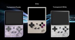 Anbernic RG35XX będzie sprzedawany w trzech wersjach kolorystycznych z ukłonami w stronę klasycznych konsol Nintendo. (Źródło obrazu: Anbernic)