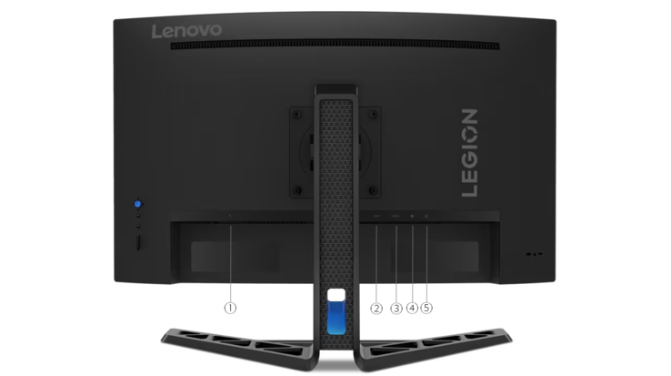 Monitor do gier Lenovo Legion R27fc-30. (Źródło obrazu: Lenovo)