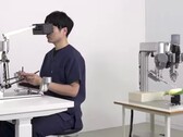 Sony prezentuje robota do supermikrochirurgii na targach IRCA 2024. (Źródło: Sony)