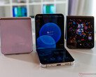 Galaxy Z Flip5 nadal dominuje na rynku składanych urządzeń typu clamshell. (Źródło obrazu: Notebookcheck)