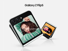 Galaxy Z Flip5 będzie miał bardziej użyteczny wyświetlacz niż wcześniejsze modele. (Źródło obrazu: MySmartPrice)