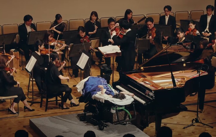 Yamaha świętuje 200. rocznicę powstania IX Symfonii Beethovana, prezentując występy niepełnosprawnych pianistów wspomaganych sztuczną inteligencją. (Źródło: Yamaha)