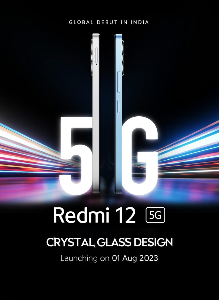 Nowy zwiastun Redmi 12 5G. (Źródło: Redmi via Amazon)