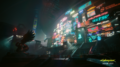 Nowy materiał z gry Cyberpunk 2077 Phantom Liberty został zaprezentowany na targach Gamescom 2023 (zdjęcie za pośrednictwem CD Projekt Red)