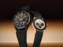 Smartwatche TAG Heuer Connected Calibre E4 Golden Bright i Bright Black Edition. (Źródło zdjęcia: TAG Heuer)