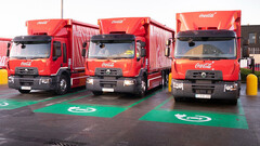 Nowa flota elektrycznych ciężarówek Coke rozpoczyna dostawy (zdjęcie: Renault)
