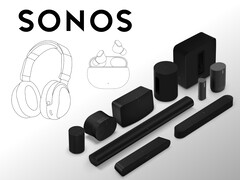 Sonos prawdopodobnie doda bezprzewodowe słuchawki i wkładki douszne do swojej oferty w 2024 roku (Źródło obrazu: Sonos, rawpixel.com - edytowane)