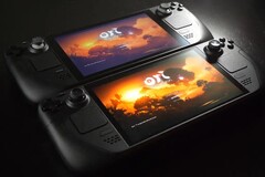 Oryginalna wersja LCD vs nowa wersja OLED (Źródło obrazu: Eurogamer)