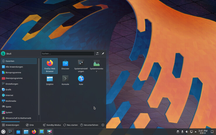 Spojrzenie na pulpit KDE Plasma 5 z Kubuntu (Obraz: Kubuntu).