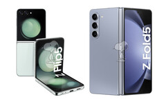 Galaxy Z Flip5 i Galaxy Z Fold5 będą dostępne w wielu opcjach kolorystycznych. (Źródło obrazu: @_snoopytech_)