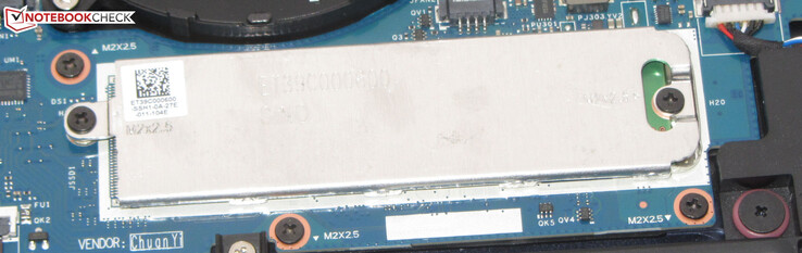 Jako dysk systemowy służy płyta PCIe-3-SSD.
