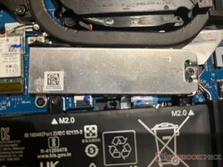 Dysk SSD M.2 jest wyposażony w osłonę i można go łatwo wymienić