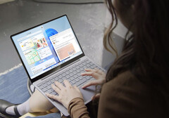Surface Laptop Go 3 powinien być mocniejszy i wydajniejszy niż jego poprzednik, na zdjęciu. (Źródło zdjęcia: Microsoft)