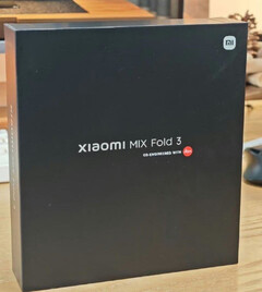 Rzekome opakowanie premierowe MIX Fold 3. (Źródło obrazu: Xiaomi)
