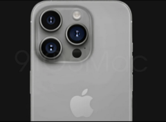 Render przedstawiający, jak mógłby wyglądać iPhone 15 Pro w kolorze &quot;Titan Grey&quot;. (Źródło: 9to5Mac)