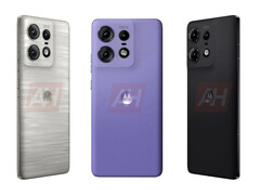 Motorola podobno zaprojektowała Edge 50 Pro w trzech kolorach. (Źródło obrazu: Android Headlines)