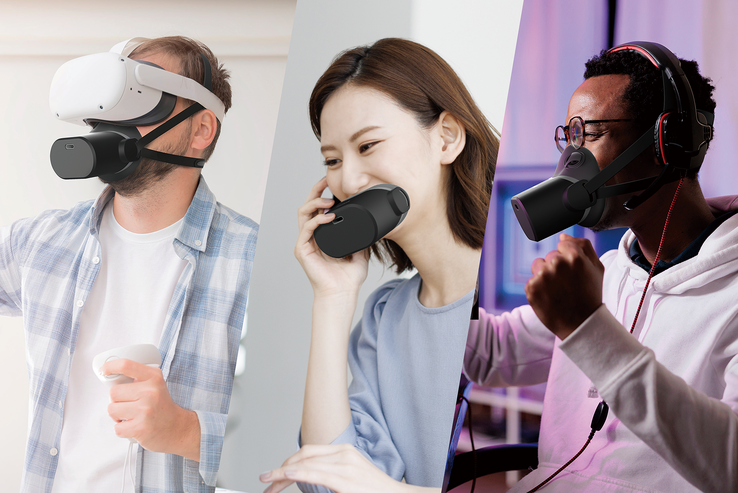 Mutalk 2 pozwala użytkownikom VR rozmawiać i krzyczeć bez bycia słyszanym przez innych w pobliżu. (Źródło: Shiftall)