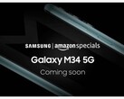 Galaxy M34 jest już w drodze. (Źródło: Amazon IN)