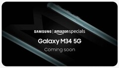 Galaxy M34 jest już w drodze. (Źródło: Amazon IN)