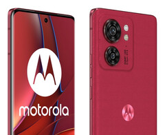 Motorola będzie sprzedawać Edge 40 w kolorze Viva Magenta, pokazanym tutaj, oraz w trzech innych opcjach kolorystycznych. (Źródło obrazu: Roland Quandt)