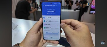 Samsung Galaxy S24 Wynik AnTuTu (zdjęcie za pośrednictwem Khôi Ngọng na YouTube)
