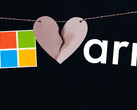 To nie pierwszy raz, gdy Microsoft próbuje szczęścia z układami ARM (źródło obrazu: Unsplash/Microsoft/ARM - edytowane)