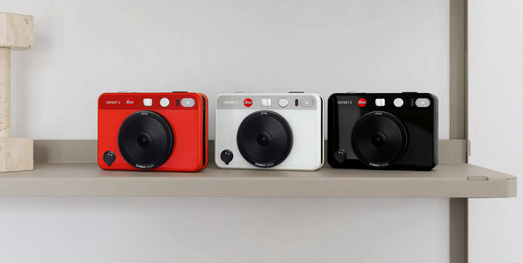 Sofort 2 w trzech wersjach kolorystycznych (źródło zdjęcia: Leica)