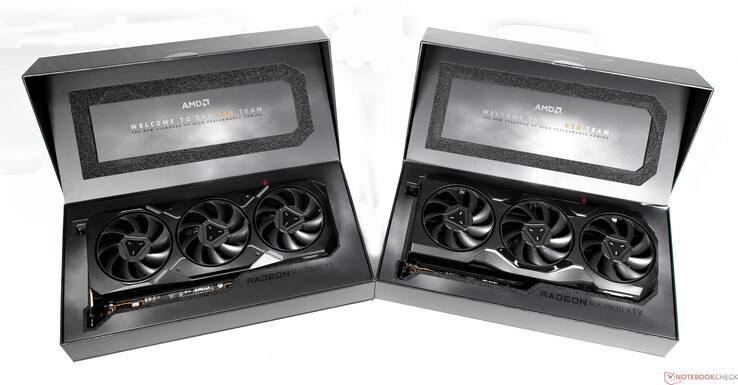 AMD Radeon RX 7900 XTX i AMD Radeon RX 7900 XT