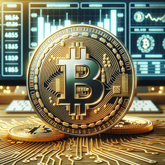 Bitcoin (obraz wygenerowany przez DALL-E 3)
