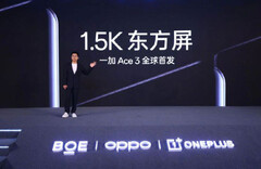 OnePlus Ace 3 będzie pierwszym urządzeniem z panelem BOE 1.5K AMOLED. (Źródło zdjęcia: OnePlus)