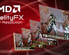 AMD planuje wprowadzić FidelityFX Super Resolution 3 do pierwszych obsługiwanych gier wczesną jesienią. (Źródło obrazu: AMD)