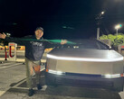 Tesla Cybertruck podczas podróży z Teksasu do Kalifornii (Zdjęcie: Dennis Wang)