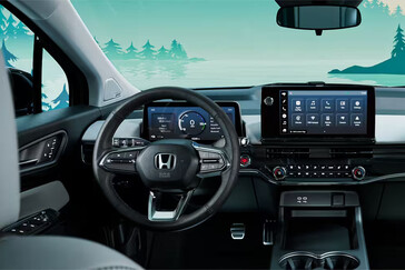 Wnętrze Prologue jest wypełnione fizycznymi przyciskami, a nie dotykową konstrukcją wielu pojazdów elektrycznych. (Źródło zdjęcia: Honda)