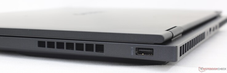 Z prawej strony: USB-A (5 Gb/s)