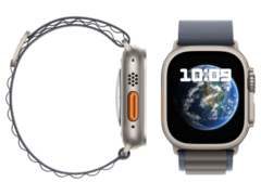 Zegarek Apple Watch Ultra 2 (powyżej) ma 1,93-calowy wyświetlacz OLED. (Źródło zdjęcia: Apple)