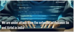 Popularna publikacja technologiczna GSMArena stoi w obliczu zmasowanego ataku DDoS, rzekomo pochodzącego z indyjskich adresów IP. (Źródło: GSMArena)