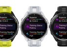 Forerunner 965 będzie dostępny w trzech kolorach z wymiennymi paskami do zegarków. (Źródło obrazu: Happy Run)