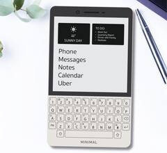 Minimal Phone przypomina smartfony BlackBerry, ale wykorzystuje E Ink. (Zdjęcie: Minimal)