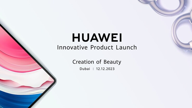 Huawei ogłasza wydarzenie dotyczące nowego produktu. (Źródło: Huawei)