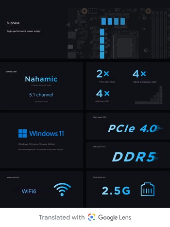 Łączność, możliwość aktualizacji i inne specyfikacje komputera stacjonarnego do gier (źródło obrazu: Lenovo)