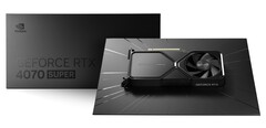 Karta graficzna Nvidia GeForce RTX 4070 Super Founders Edition ma nowe, matowe wykończenie. (Źródło obrazu: Nvidia)