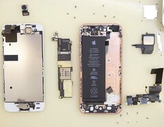 Apple rozbiórka iPhone&#039;a SE (Źródło: Vrm24)