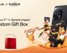 Nowe niestandardowe pudełko upominkowe Genshin Impact. (Źródło: OnePlus)