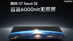 Realme udostępnia specyfikacje ekranu GT Neo6 SE (źródło obrazu: Realme)