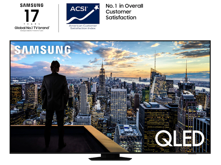 98-calowy telewizor Samsung 2023 Q80C 4K. (Źródło obrazu: Samsung)