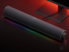 Głośnik komputerowy Xiaomi Redmi ma wbudowane koraliki RGB. (Źródło obrazu: Xiaomi)