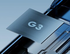 Marketingowy obraz SoC Tensor G3 zamontowanego w Pixel 8 i Pixel 8 Pro. (Źródło: Google)